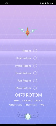 Rotom Forms Event Specific Pokémon