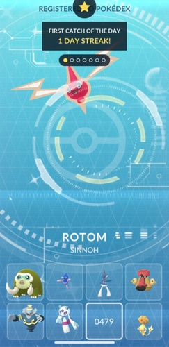 Shiny Appears After Tapping