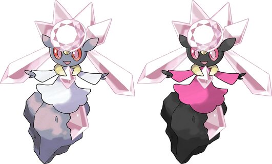 Shiny Diancie Arrives