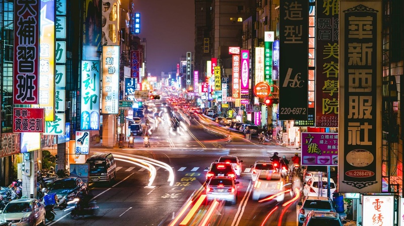 Tainan City Center Pokestop Cluster