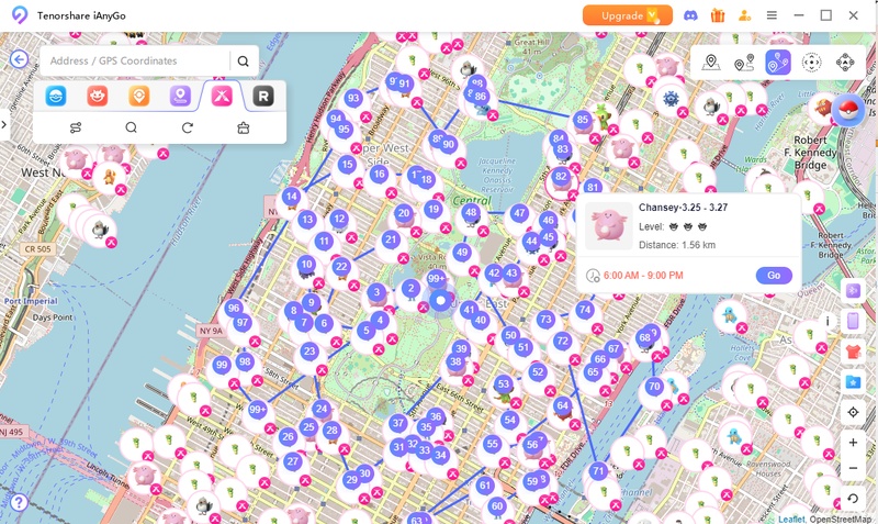 Tool Scans Area for Pokémon and Gyms