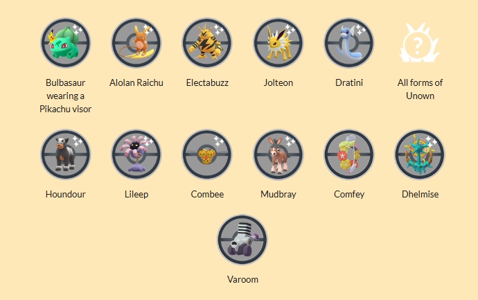 Wild Pokémon in Event Costumes