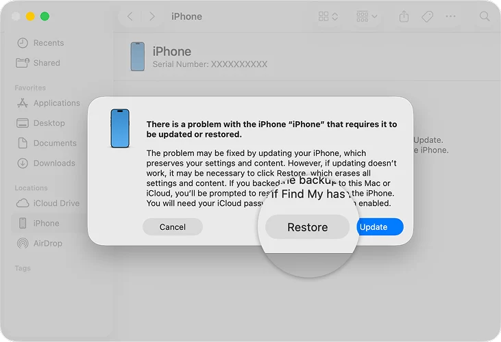 click-restore