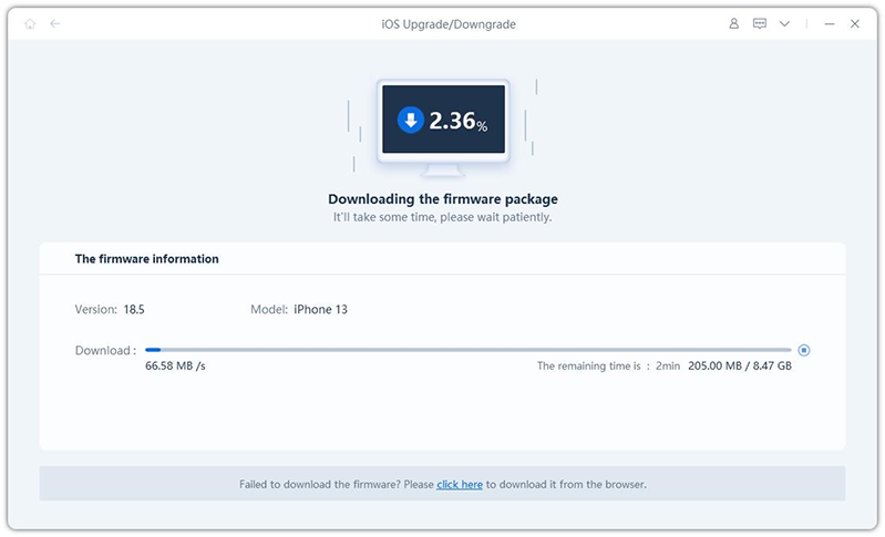 downgrade-step-3-take-a-few-minutes