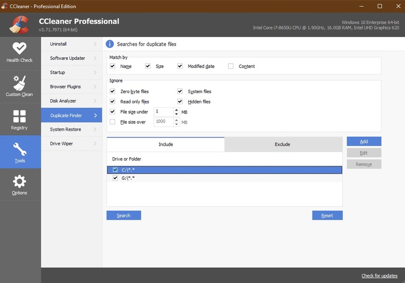 Ccleaner Duplicate Runtime Package Remover