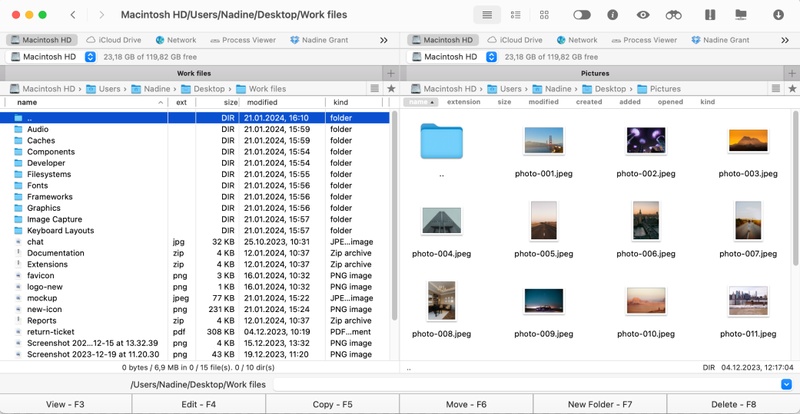Commander One Mac File Manager