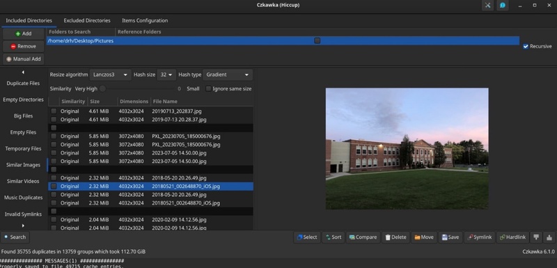 Czkawka Duplicate Runtime Package Remover
