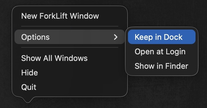 Keep Forklift in Dock