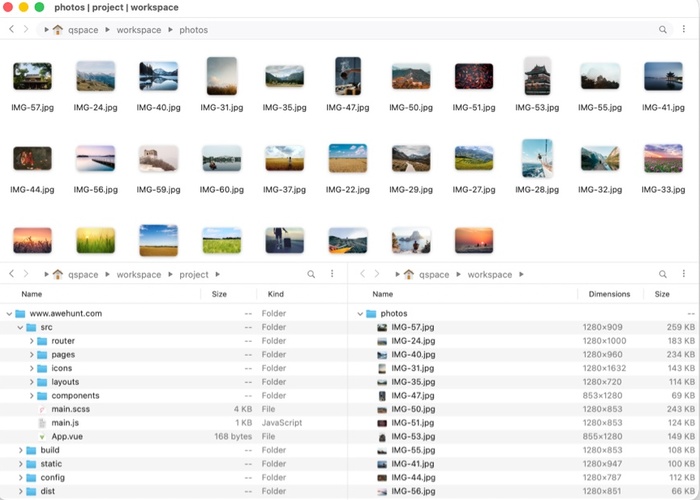 Qspace File Manager