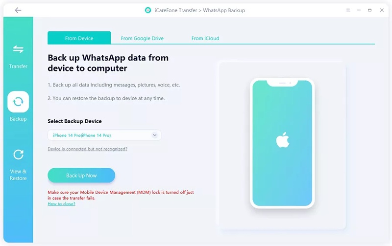 iphone whatsapp verileri bilgisayara yedekleme