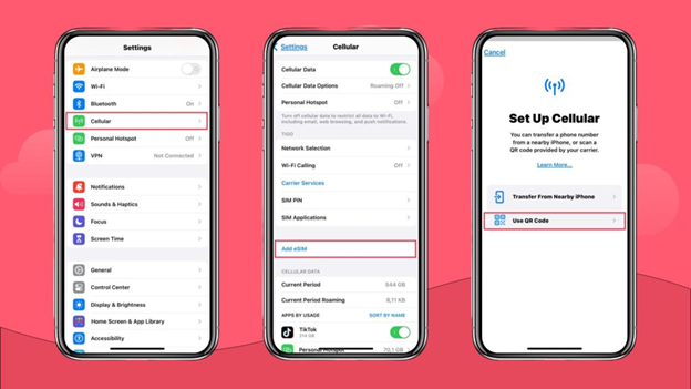 how to activate esim on iphone 17