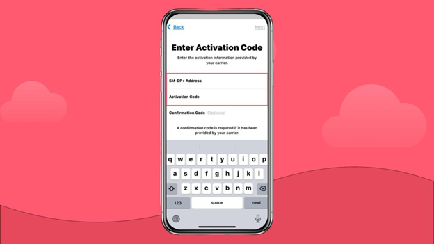 how to activate esim on iphone 17 activation