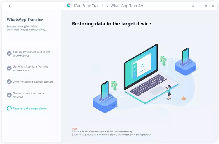 iPhone startet nach WhatsApp Übertragung neu