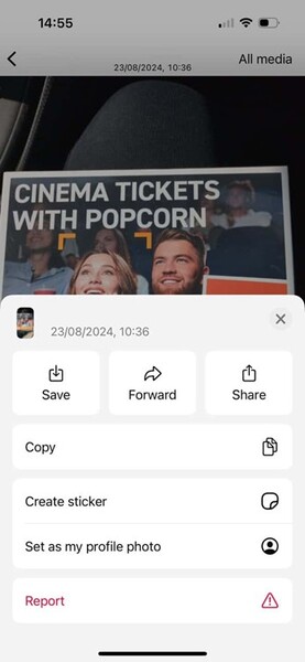 save photos to gallery