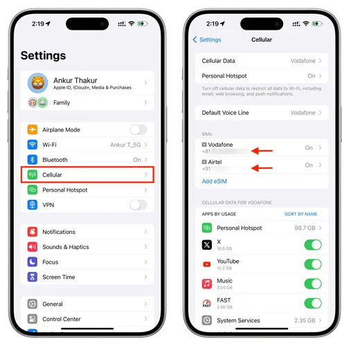 whatsapp-number-ios-setting