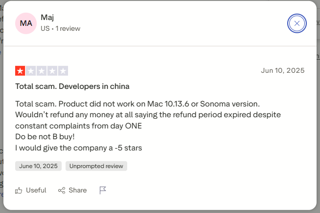 bad reviews