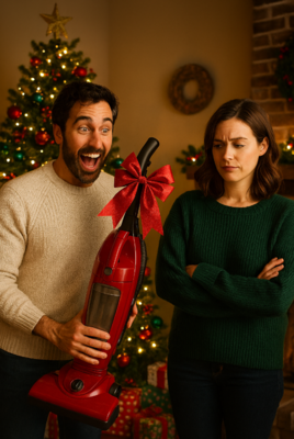 make a joke about gift giving