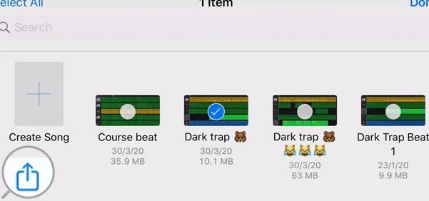 garageband-share-button