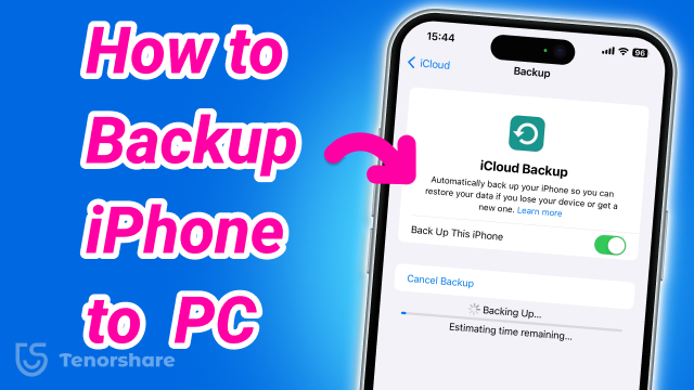 how to backup iphone to computer