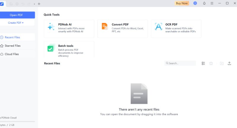 how to scan and edit a document via pdnob step 1