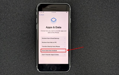 move to ios from android