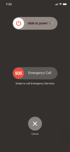 restart the receiving device