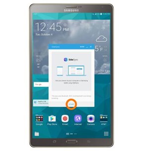 SideSync Connection Options