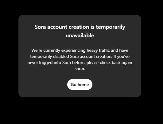 Sora ist in ihrem Land noch nicht verfügbar