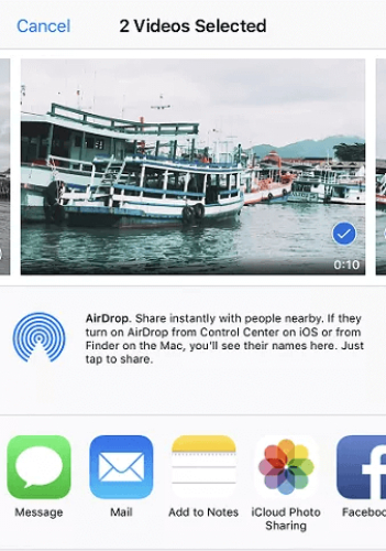 transfer android to iphone via email 