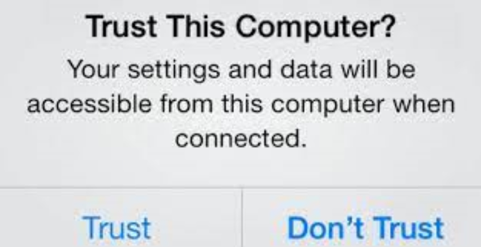 diesem Computer vertrauen