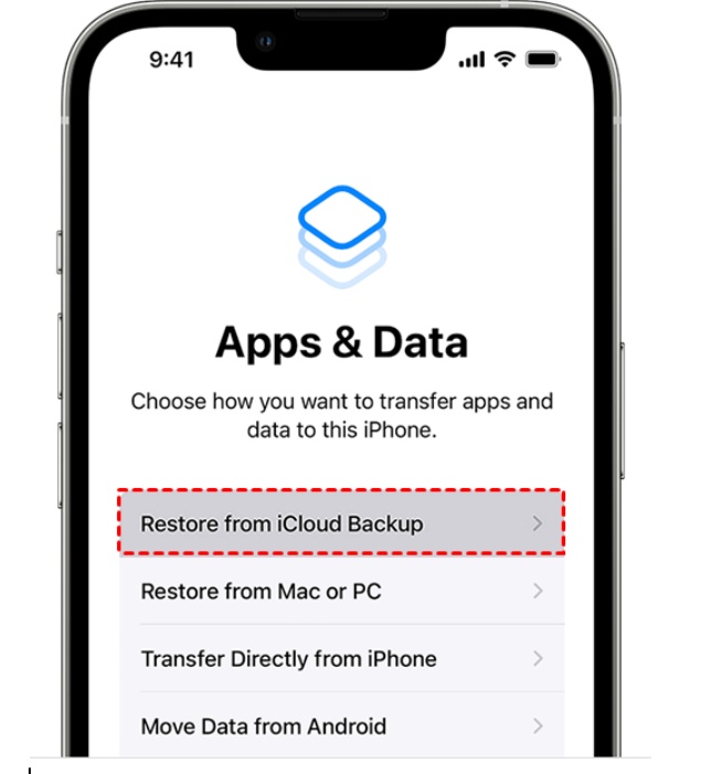 How to Restore an Iphone from Icloud Backup