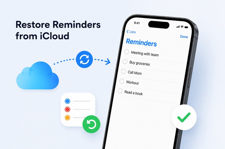 How to Restore Reminders from Icloud