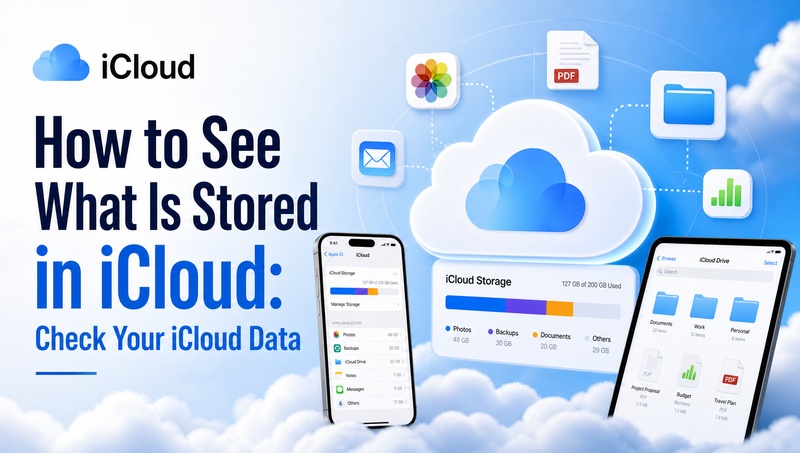 How to See What Is Stored in Icloud