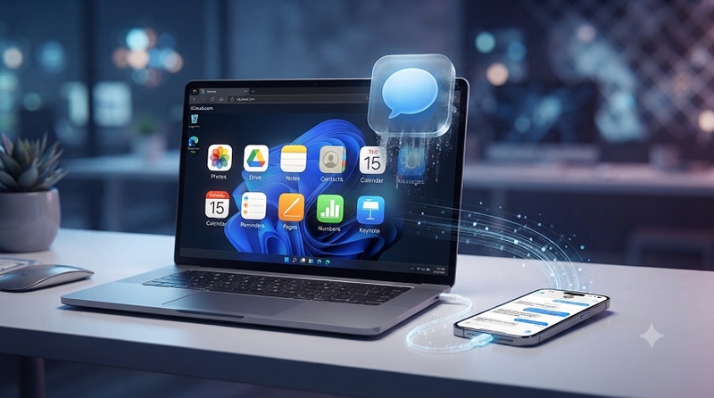 How to View Text Messages on Icloud from Pc