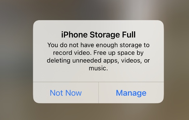 Icloud Storage Full