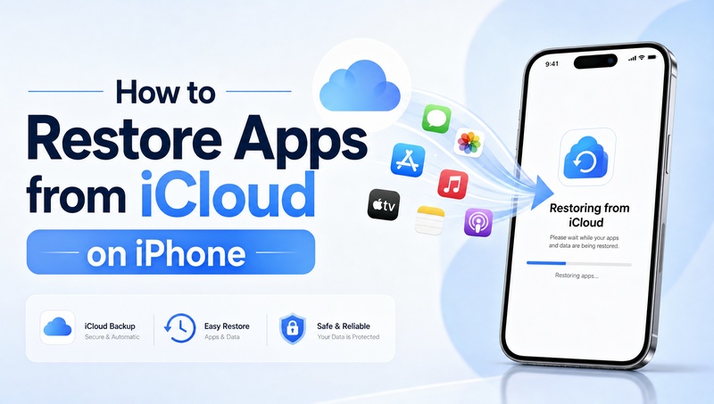 Restore Apps from Icloud