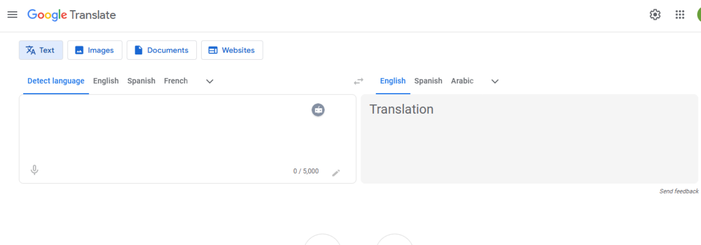 Apple Translate vs Google Translate- Google Translate