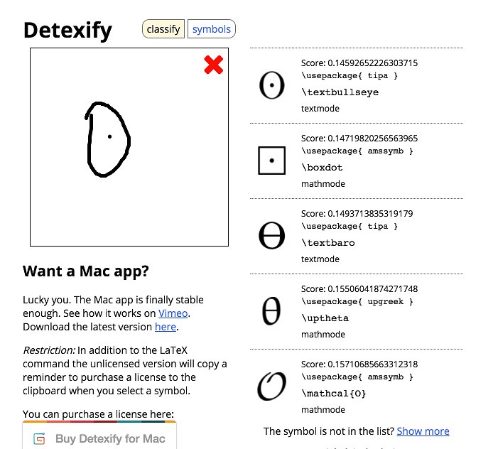 detexify