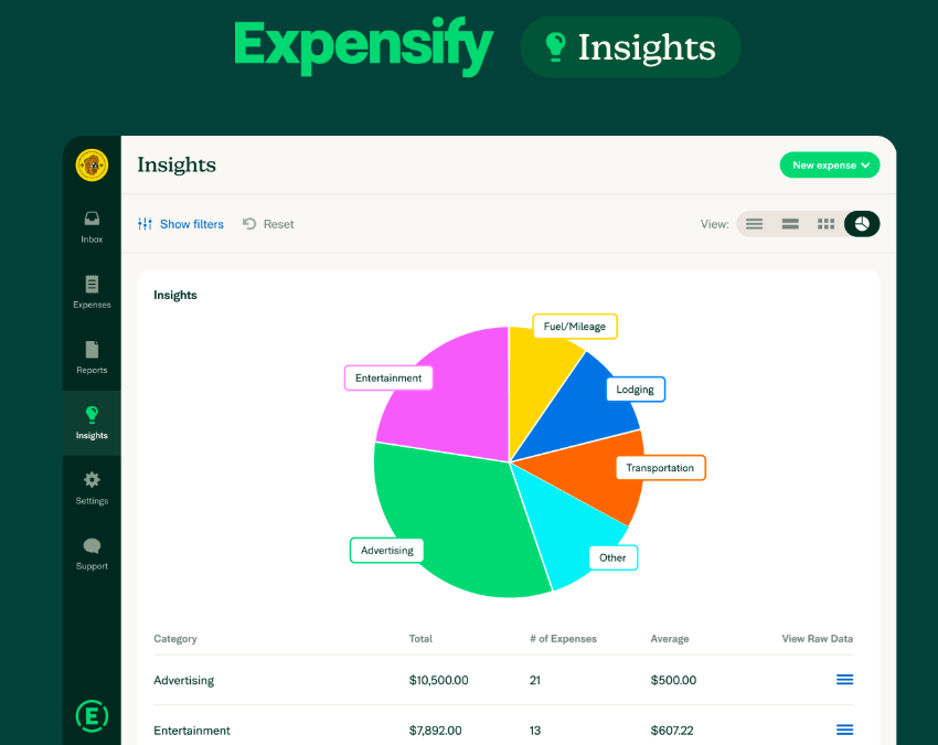 free receipt scanning app expensify