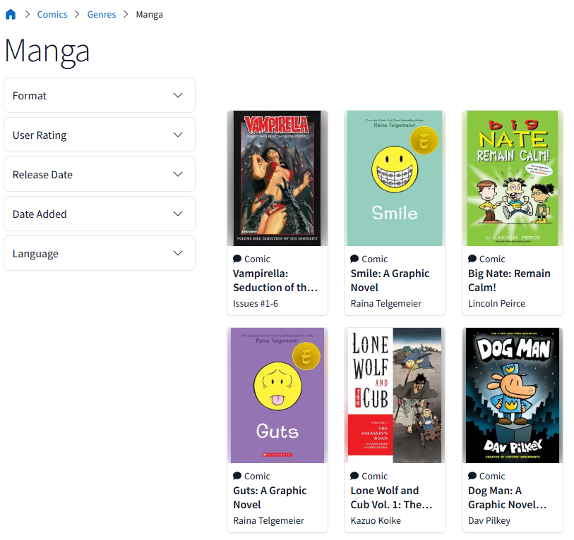 manga free reading site