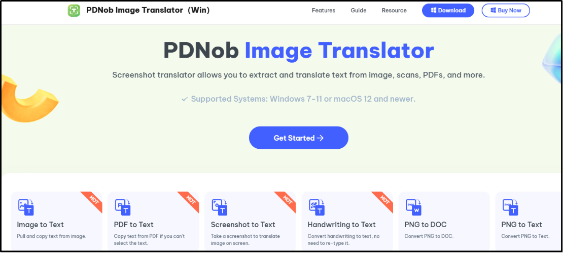 pdnob image translator downloading page