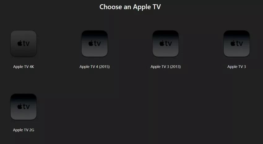 apple tv version to downgrade