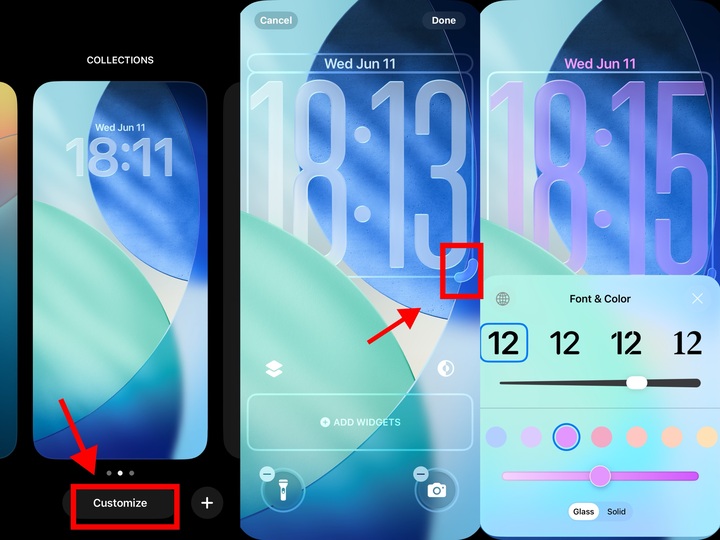 ios 26 customization lock screen