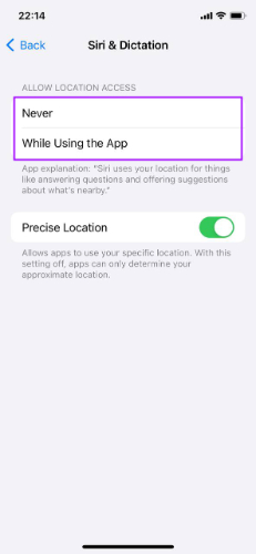 disable location