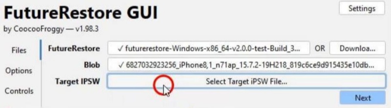 iOS 19/26 베타 SHSH 블롭 다운로드