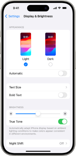 ios 19 display and brightness