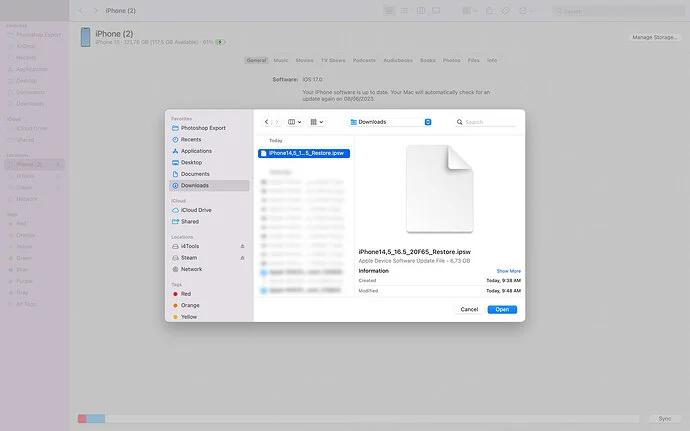 ios 19 ipsw beta dosyası