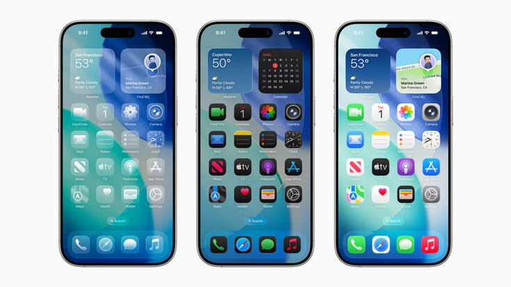 ios 26 customization screen