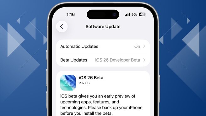 ios 26 beta update