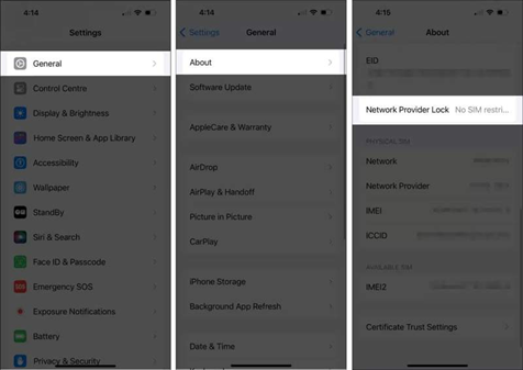 determine iphone lock check setting